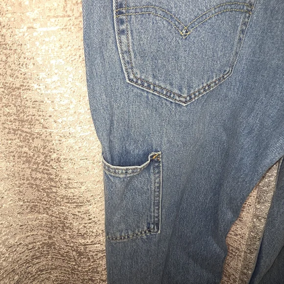 Levi's Women's Vintage Blue Denim Overalls - Picture 12 of 12